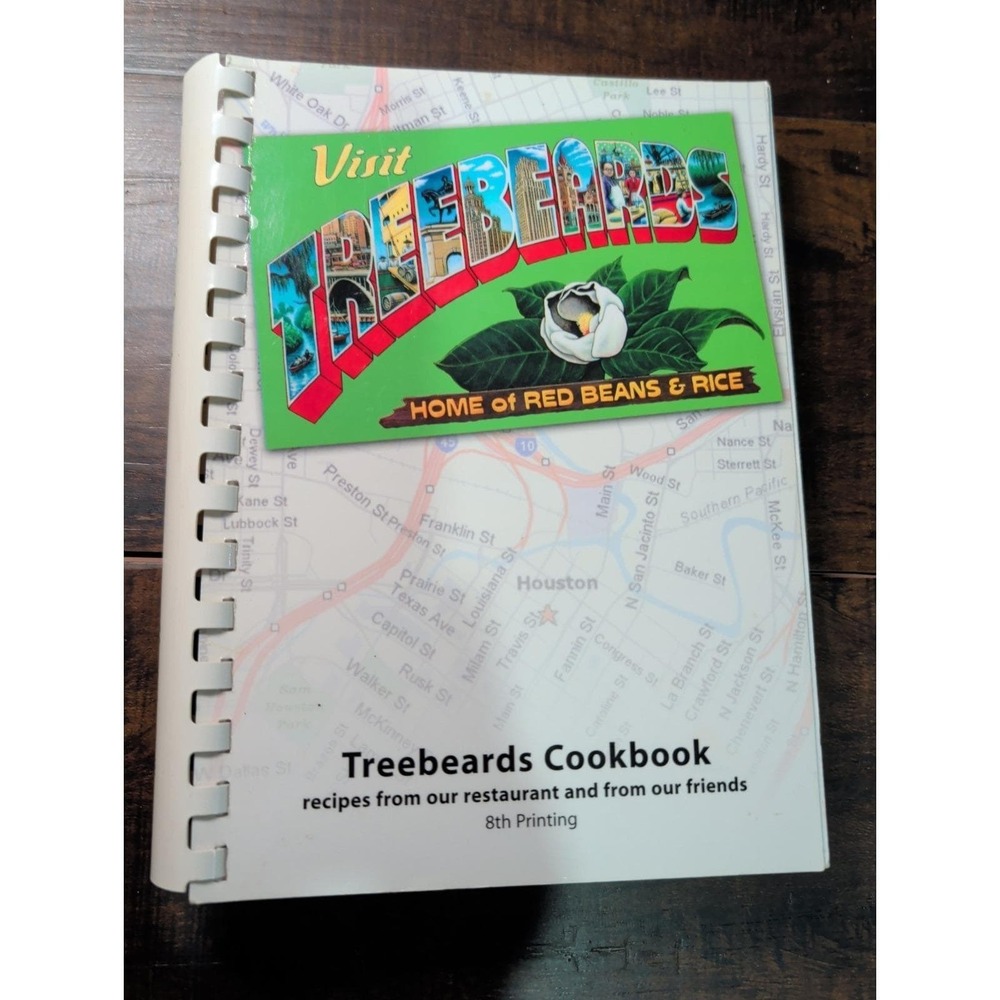Treebeards Cookbook 8th Printing PB GBC 2006 Includes New Recipes Houston Texas